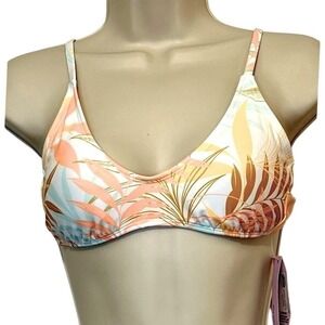 Wild Fable Bikini Top, Scoop Neck, Yellow‎ & Orange colors, Size Small, NWT